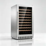 C-Single Zone Adjustable Temp Vertical Wine Storage Fridge 265L