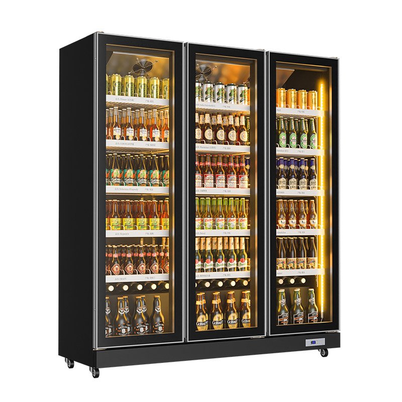 Foshan Vitrine Refrigere Commercial Frigidaire Liquor Grocery Store Refrigerator