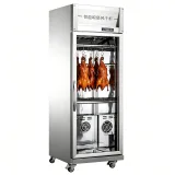 L- Restaurant Roast Duck Air Drying Display Fridge with LED Light