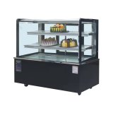 Commercial Multi-Tier Glass Door Cake Display Refrigerator for Bakery Coffee Cake Shop