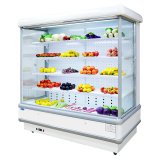 CE Open Display Fruit Vegetable Meat Supermarket Fridge Freezer
