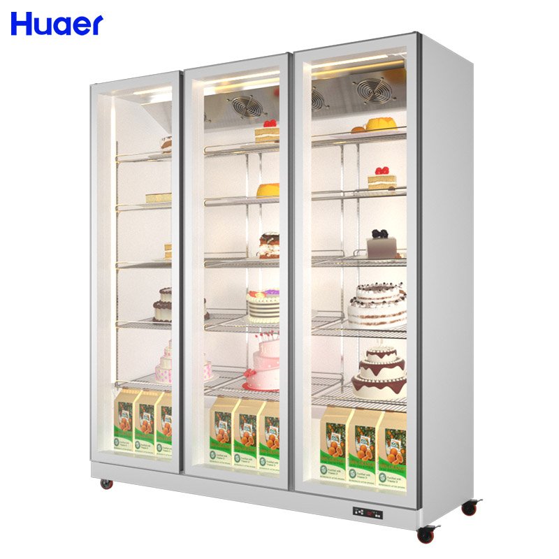 Grocery Store Equipment Frigorifero Cafe Display Fridge Produce Cooler Display