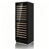 L-Hotel Mini Bar Wine Refrigerator Slim Vertical Built -in Wine Fridge With Detachable Wooden Racks