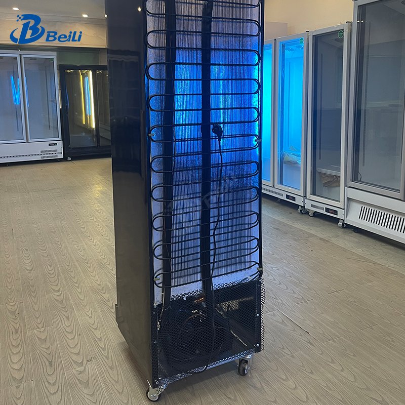 Commercial Beverage Cooler Drinks Display Upright Fridge Glass Door Beverage Cooler