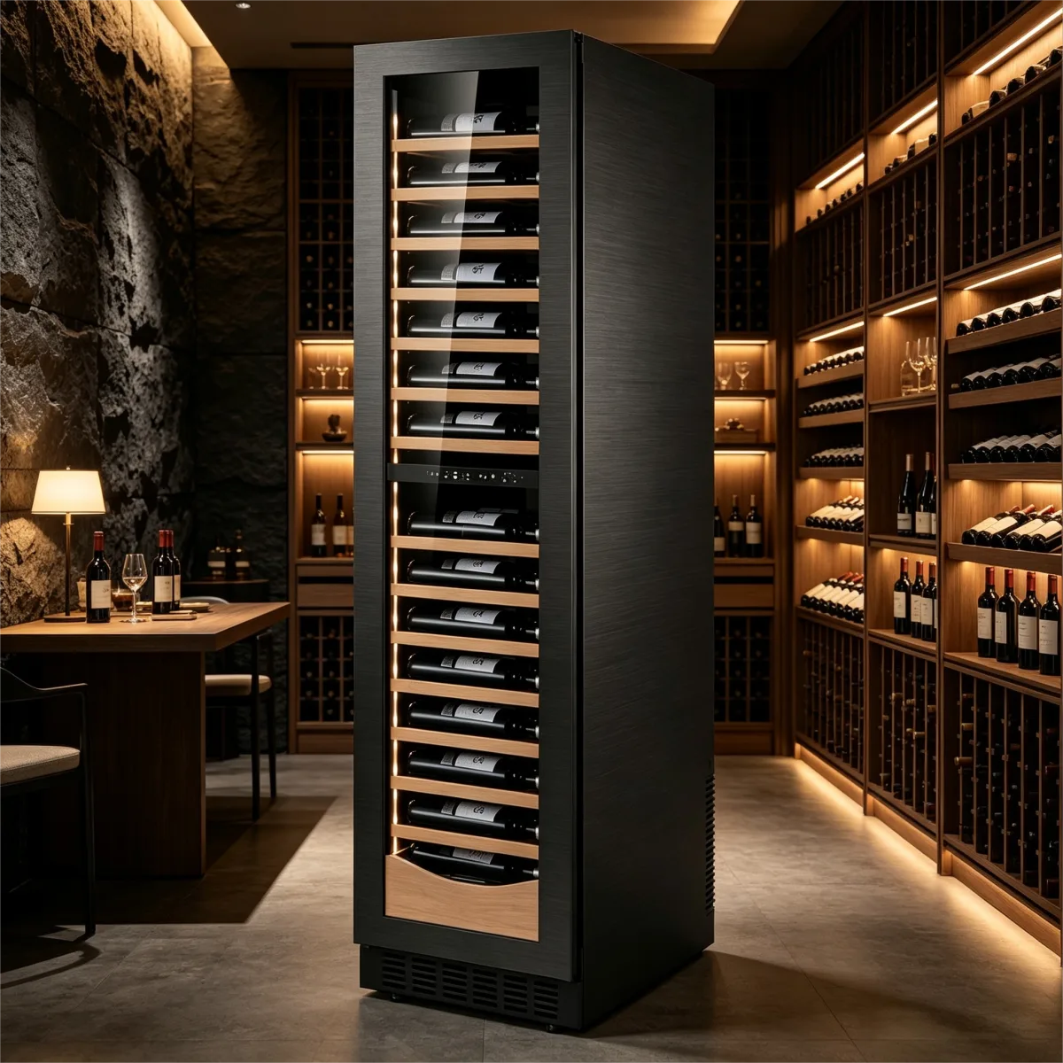 G-JC-385B 385L Zone Built in Wine Storage Cabinet
