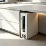 L-Slim Freestanding Wine Refrigerator Small Vertical Wine Chiller Constant Temperature Home Wine Cabinet