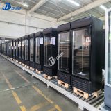 Single Door Drink Beer pepsi showcase Chiller Upright Display Cooler