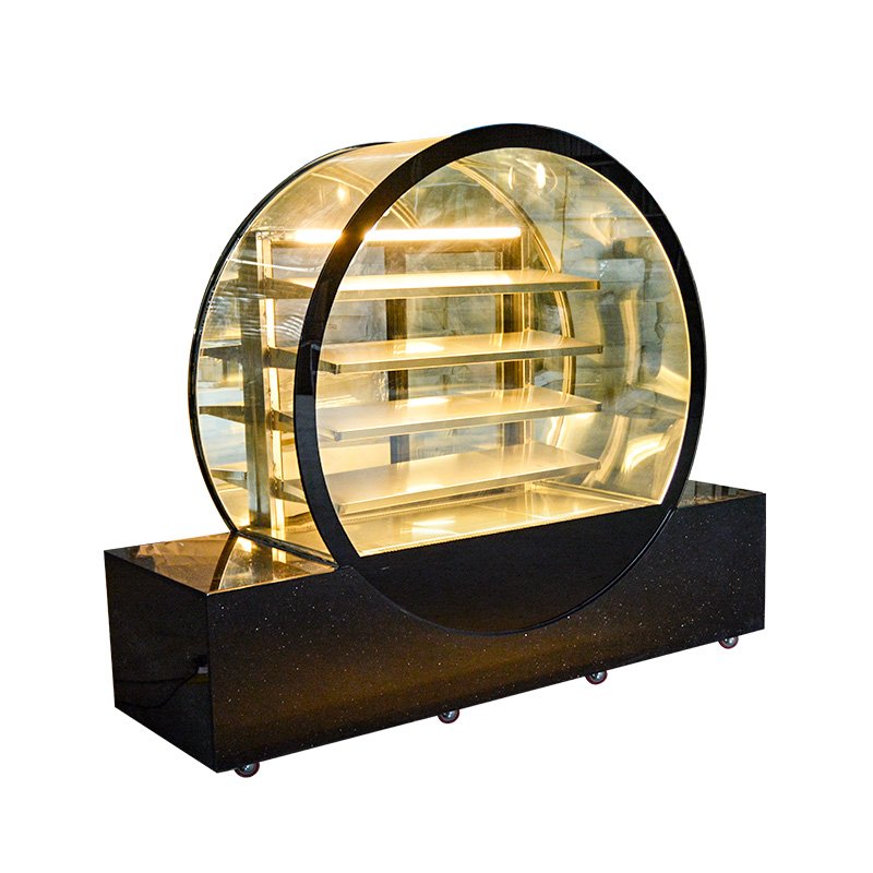 New Design Round Pastry Display Refrigerator Bakery Cake showcase
