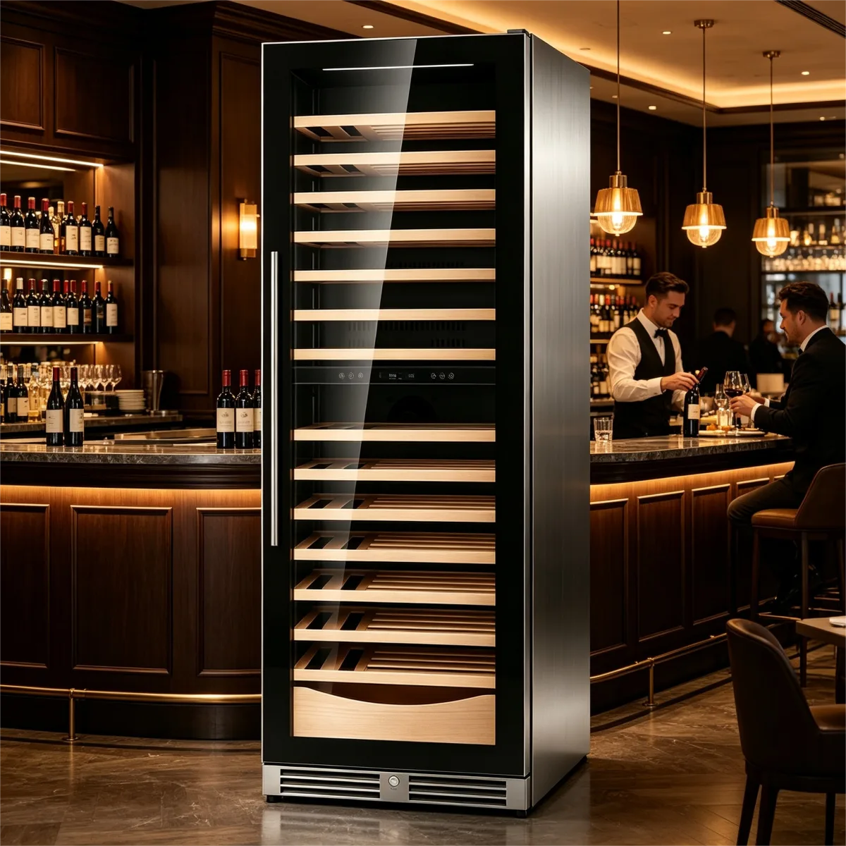 G-Activated Charcoal Filter Dual Wine Cooler JC-318B