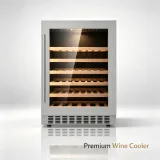 C-Black Glass Door 145L Wine Refrigerator 5~12℃ Household Wine Preservation