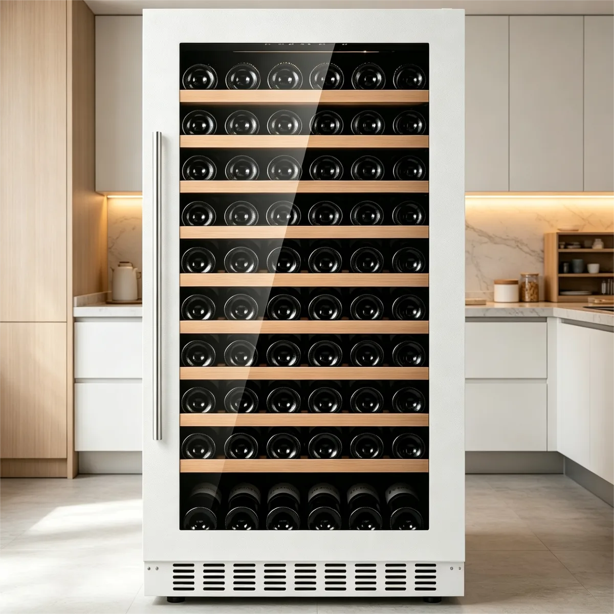 G-Low Noise Household Commercial Wine Cooler With Soft LED Interior Light