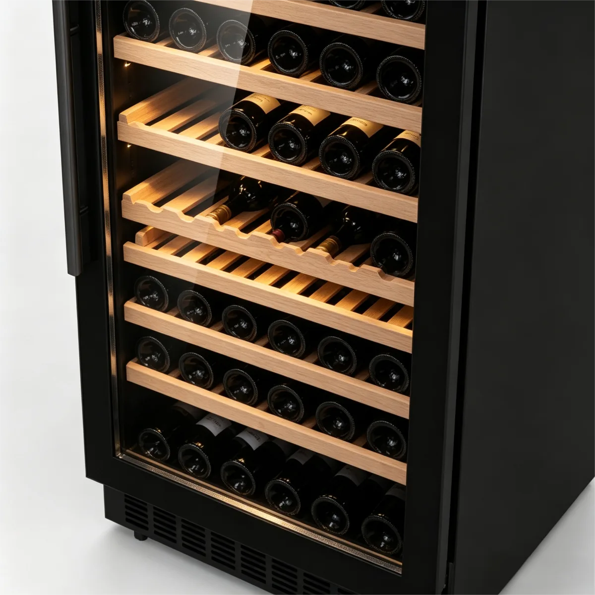 C-Digital Control Vertical Wine Storage Refrigerator 375L 5-12℃