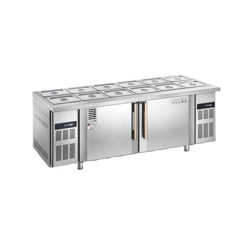 Mesas refrigeradas para ensaladas