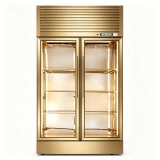 G-Double Glass Door Top Mount Meat Aging Cabinet