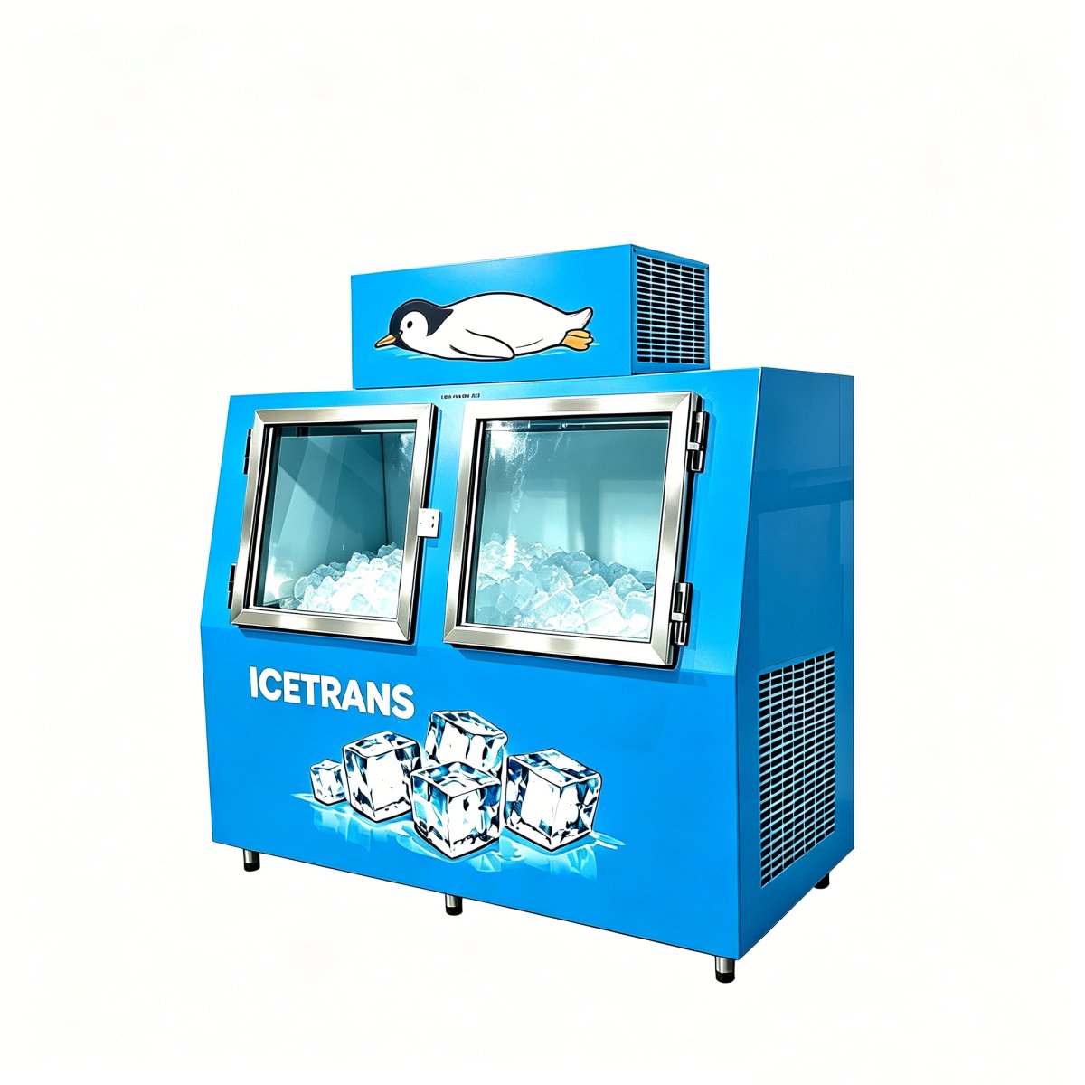 G-Heavy Duty Large Volume Ice Storage Cabinet for Ice Factory Wholesale