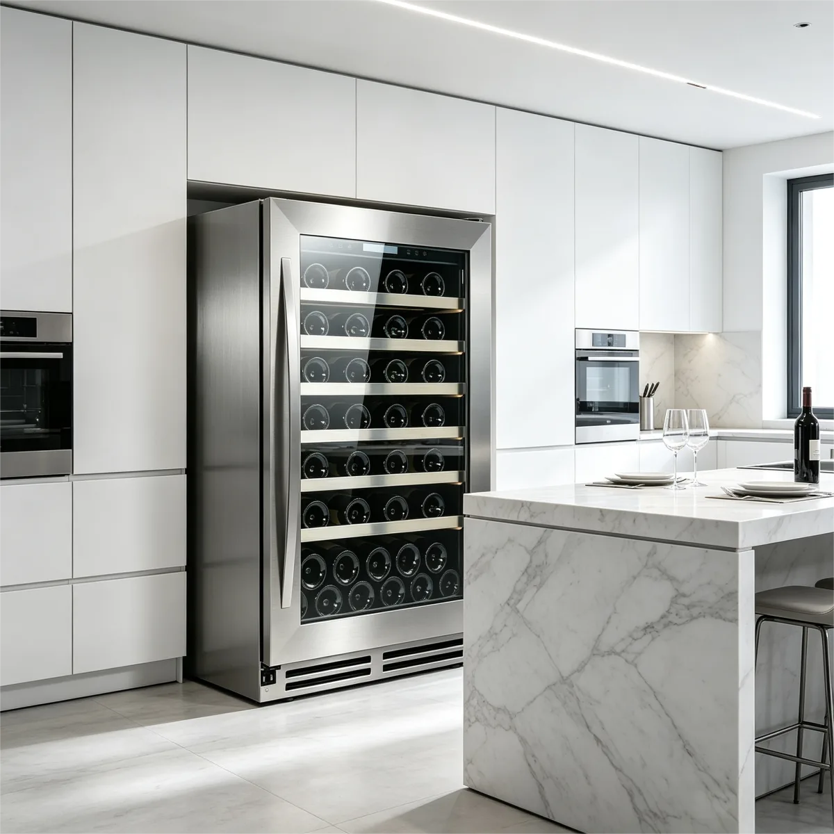 G-Bottom Ventilation 165L Single Zone Wine Cooling Unit JC-165A