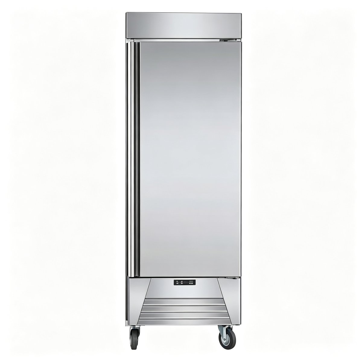 C-Commercial 600L Kitchen Upright Freezer -20~-5℃ Stainless Steel Back Chiller for Restaurant