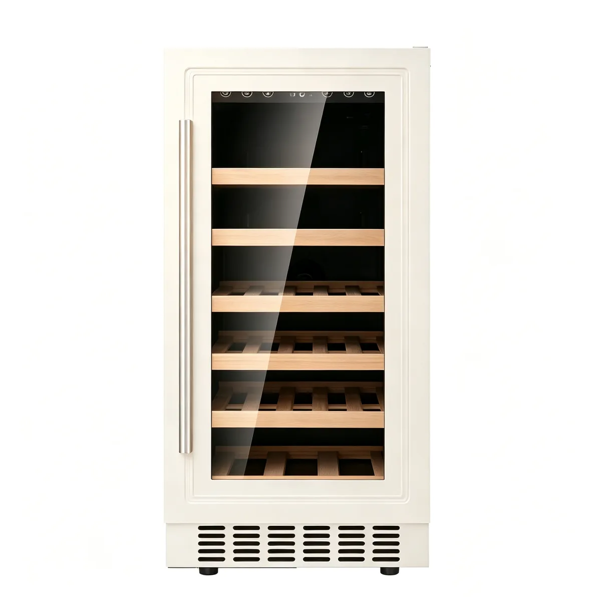 G-Sliding Beech Shelves Wine Refrigerator for Hotel Wholesale