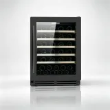 C-165L Vertical Built-in Wine Refrigerator Solid Wood Racks 5-12℃