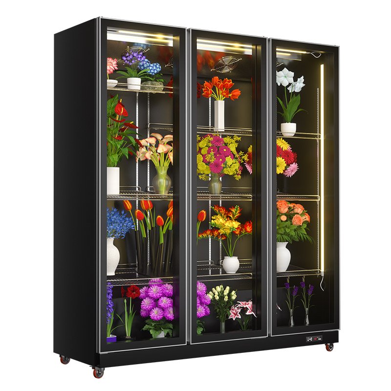 Fresh Flower Fridge Display Cooler Refrigerated showcase for Flower