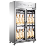 Air Dry Refrigerator Cabinet Machine Glass Door Hanging Duck Dry Refrigerator