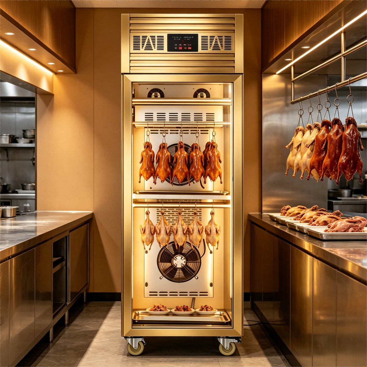 G-Single Door Vertical Roast Goose Drying Cabinet