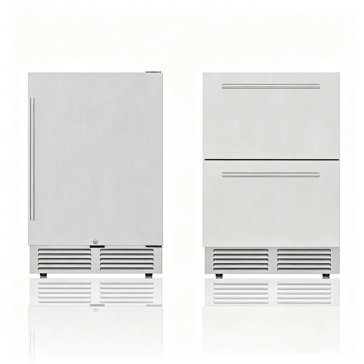 L- Wholesale Narrow Vertical Wine Refrigerator UV Protection LED Built-in Wine Storage Cooler Supplier