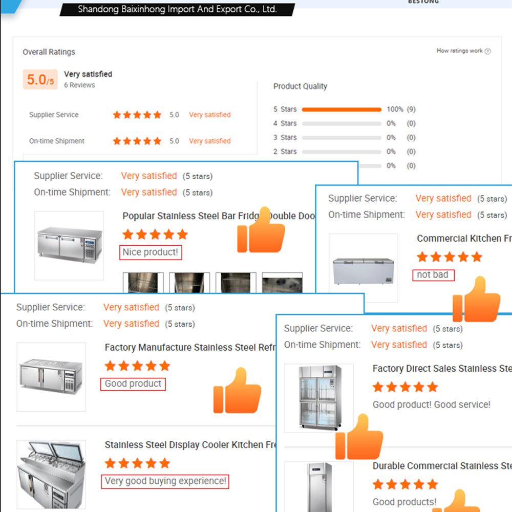 Professional Manufacturing Stainless Steel Undercounter Refrigerator Commercial Worktable Freezer Under Counter Chiller Refrige