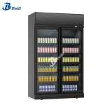 Comercial Fridge Beer Glass Door Merchandise Fridge Beverage Cooler