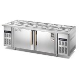 Hot Sale Salad Bar Cooler Pizza Sandwich Prep Table Freezer Refrigerator