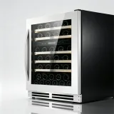 C-Dual Use Freestanding Embedded Wine Cooler 165L Adjustable Temp 5 to 20 Degrees