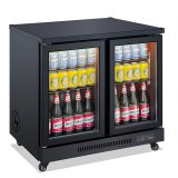 Under Counter Beverage and Wine Beer Cooler Fridge Glass Door Cabinet Fridge