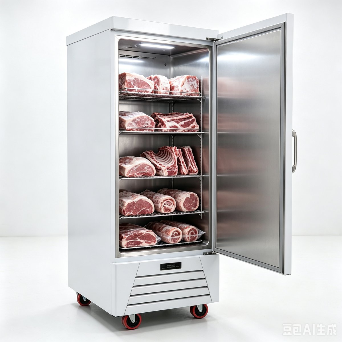 CE Approved Single Door Stainless Steel Commercial Fridge for Catering Business