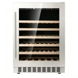 G-Fan Cooling Touch Control Wine Cabinet With Roll Out Beech Racks