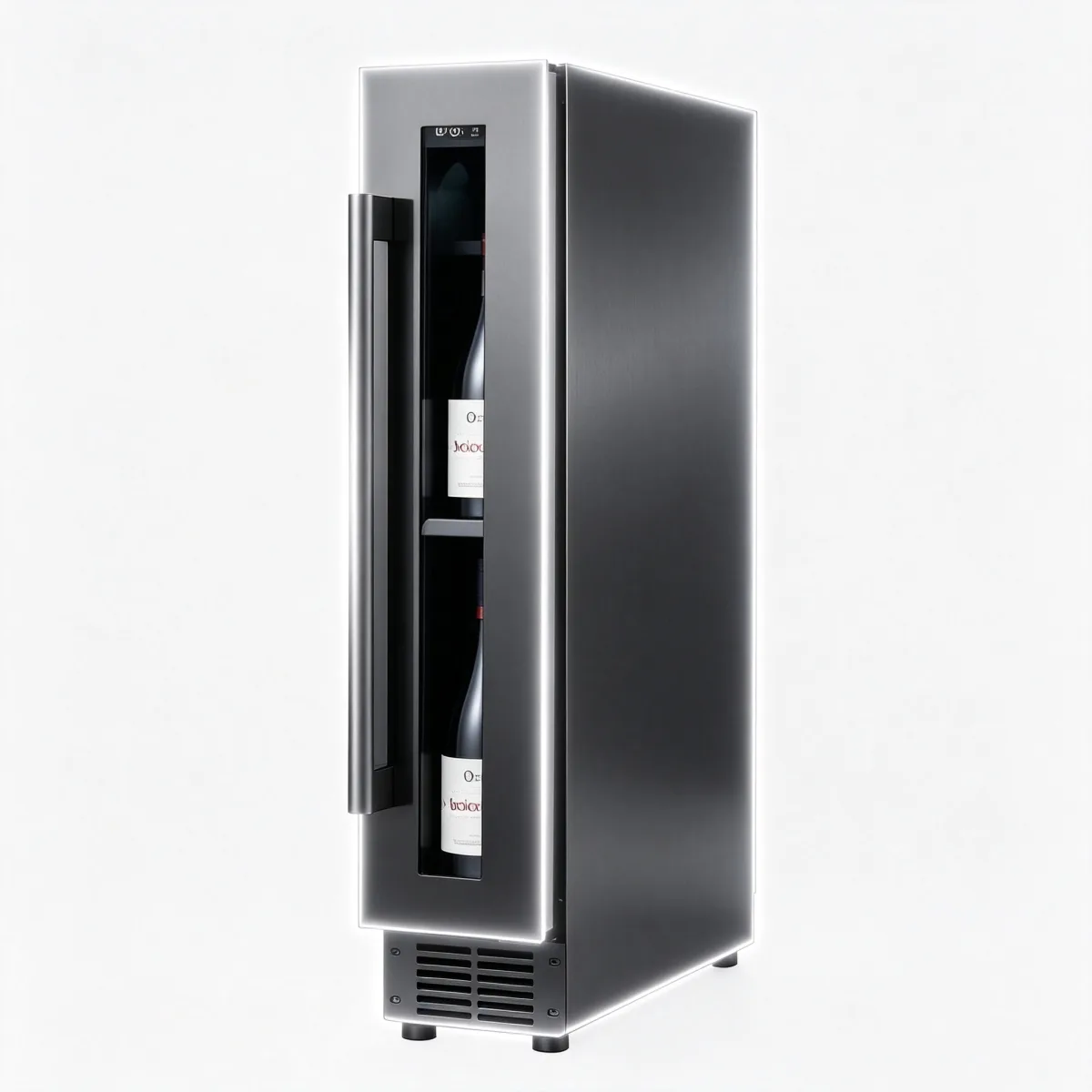 G-Vertical Narrow Wine Cooler Fit Kitchen Cabinet Niche