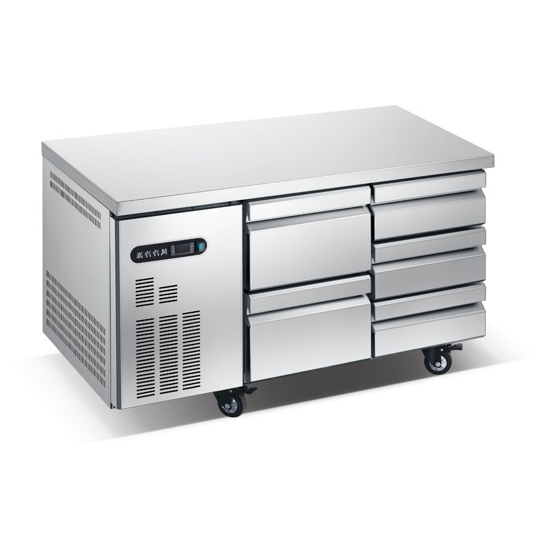 Good Quality Long Service Time Professional Durable Deep Freezer Fridge Commercial Stainless Steel Cooler