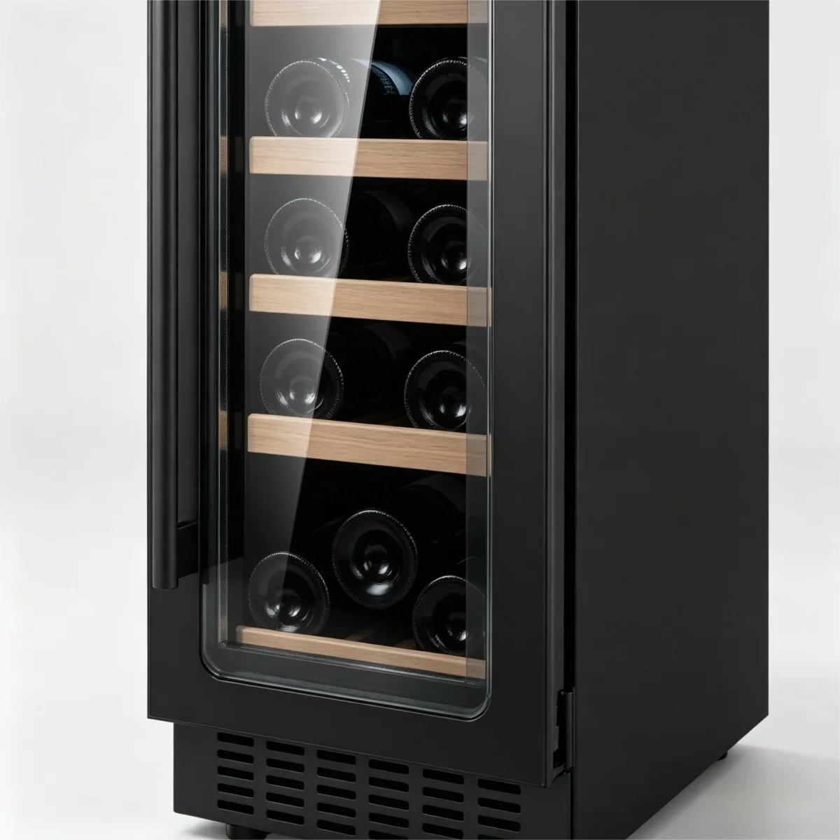 C-Slim Embedded Freestanding Dual Use Wine Fridge 58L Household Wine Storage Cabinet
