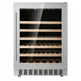 G-Fan Cooling Touch Control Wine Cabinet With Roll Out Beech Racks