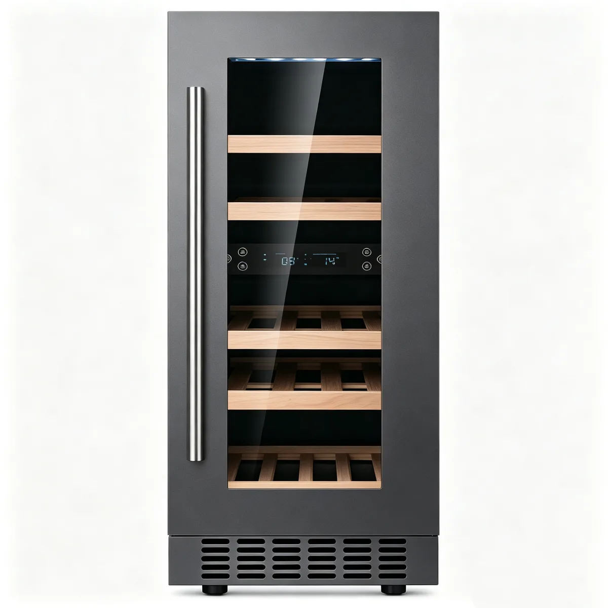 G-Dual Zone Built in Wine Cooler Holds 16 Standard Bottles
