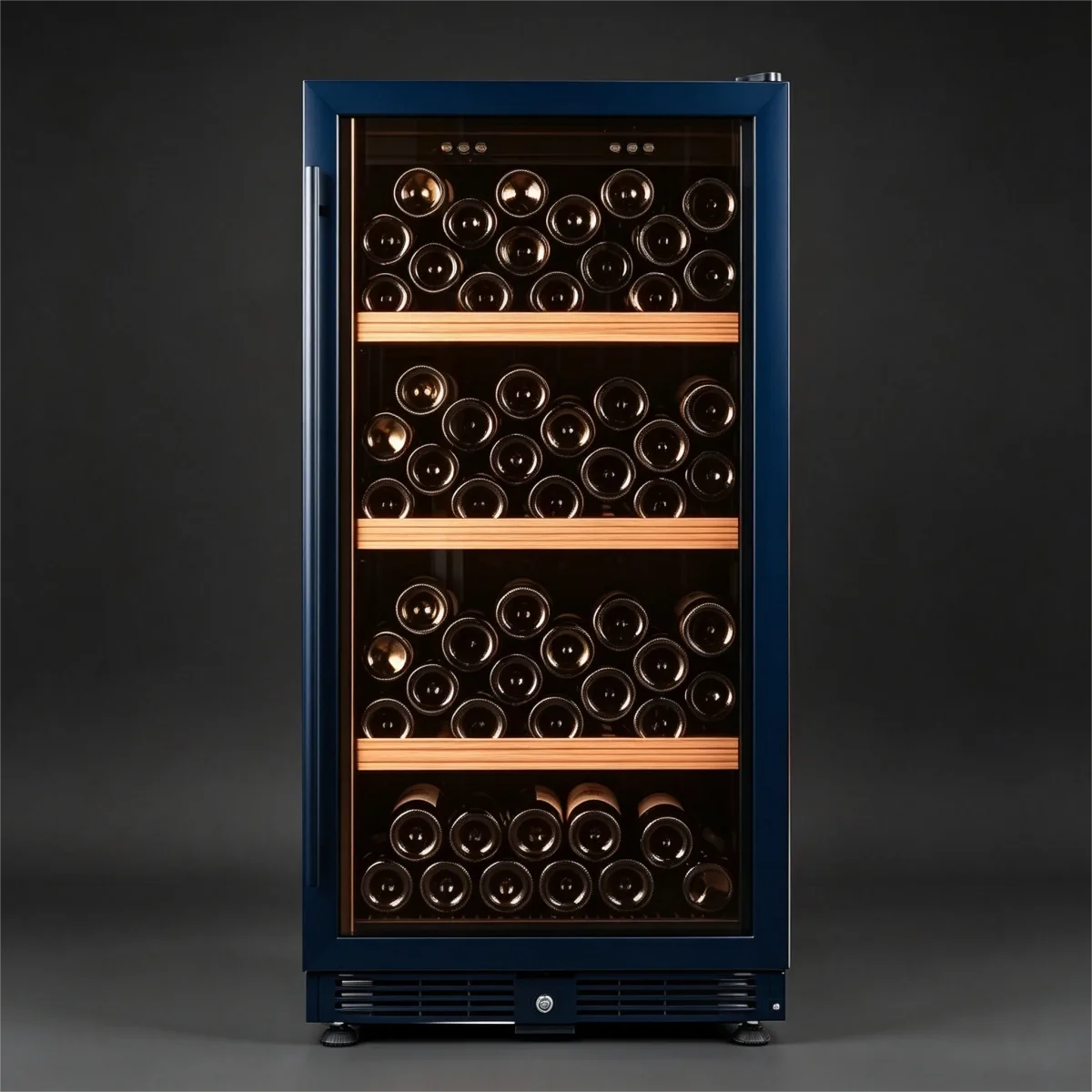 G-JC-185A 185L Built-in & Freestanding Single Zone Wine Cooler