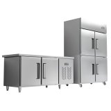 Commercial Stainless Steel Double Door Refrigerator for Restaurant
