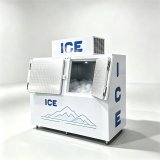 C-Commercial Double Door Ice Storage Freezer Anti-Frost Uniform Cooling Ice Holding Cabinet for Ice Retail