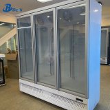 Commercial Beverage Coolers 3 Door Juice Beer Glass Chiller for Drinks