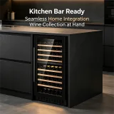 C-Digital Touch Control Compressor Wine Cooler 265L for Villa Hotel