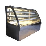 Stainless Steel Cake Refrigerator showcase Fridge Cake Bakery Display case