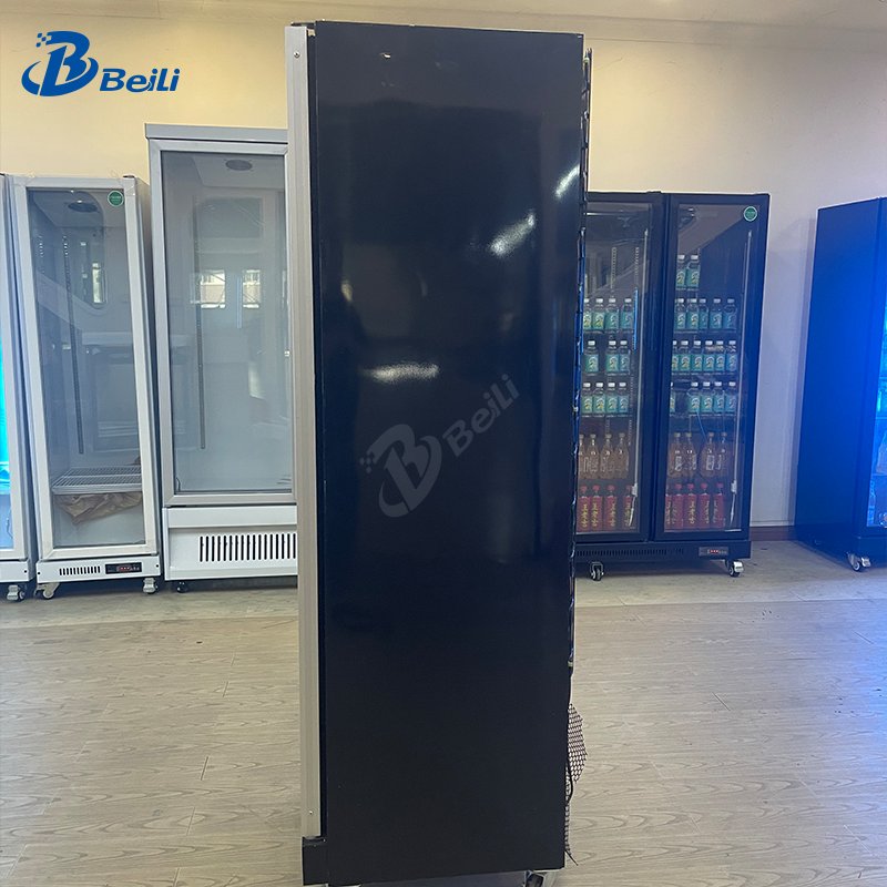 Commercial Beverage Cooler Drinks Display Upright Fridge Glass Door Beverage Cooler