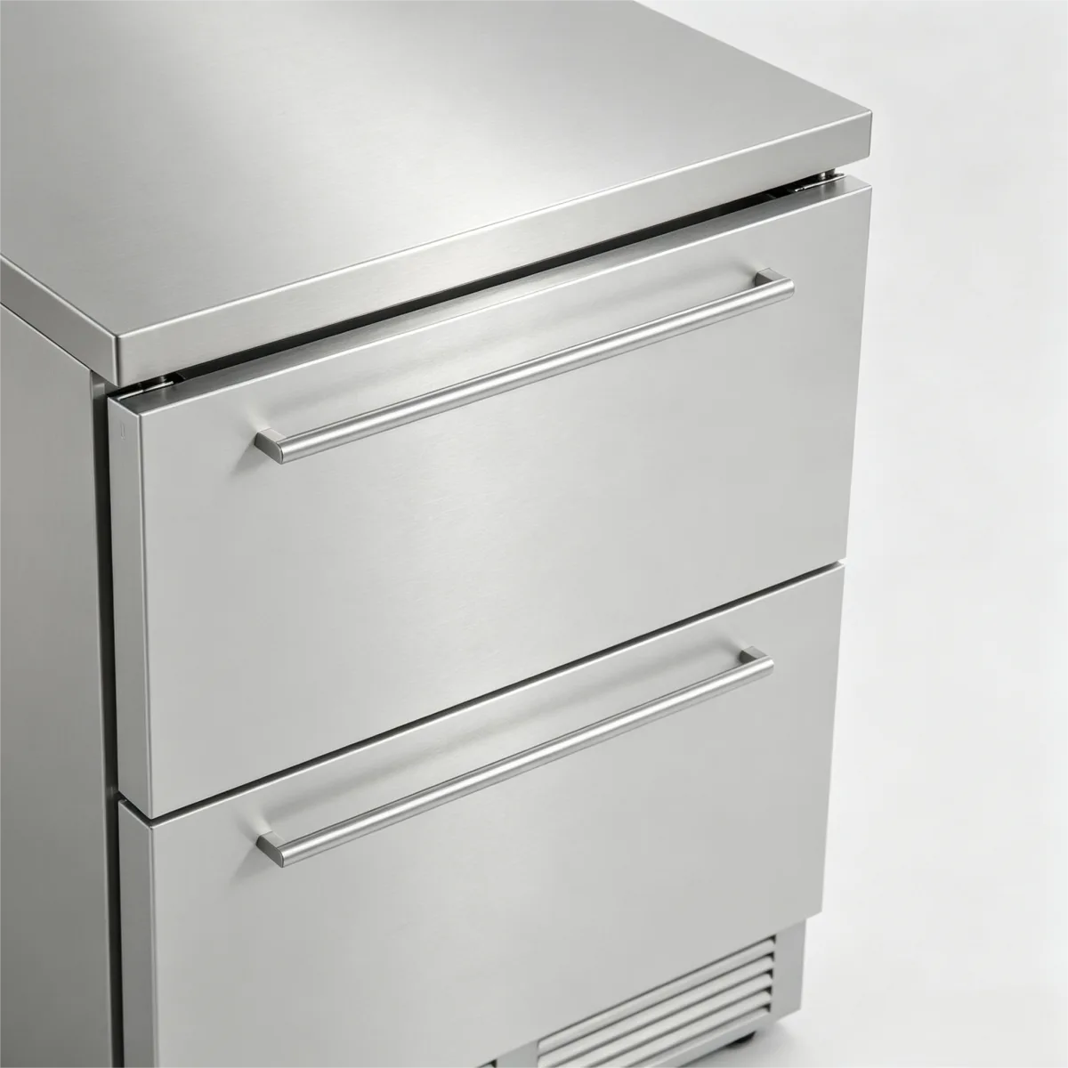 C-Vertical Embedded Dual Drawer Wine Cooler 145L Precise Temp 2 to 10 Degrees