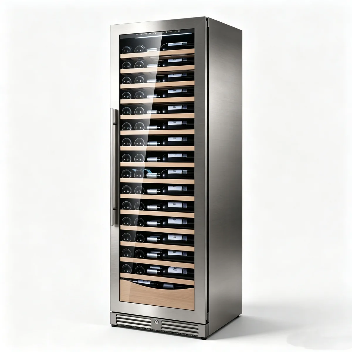 G-112 Bottles Stainless Steel Freestanding Wine Fridge JC-318A