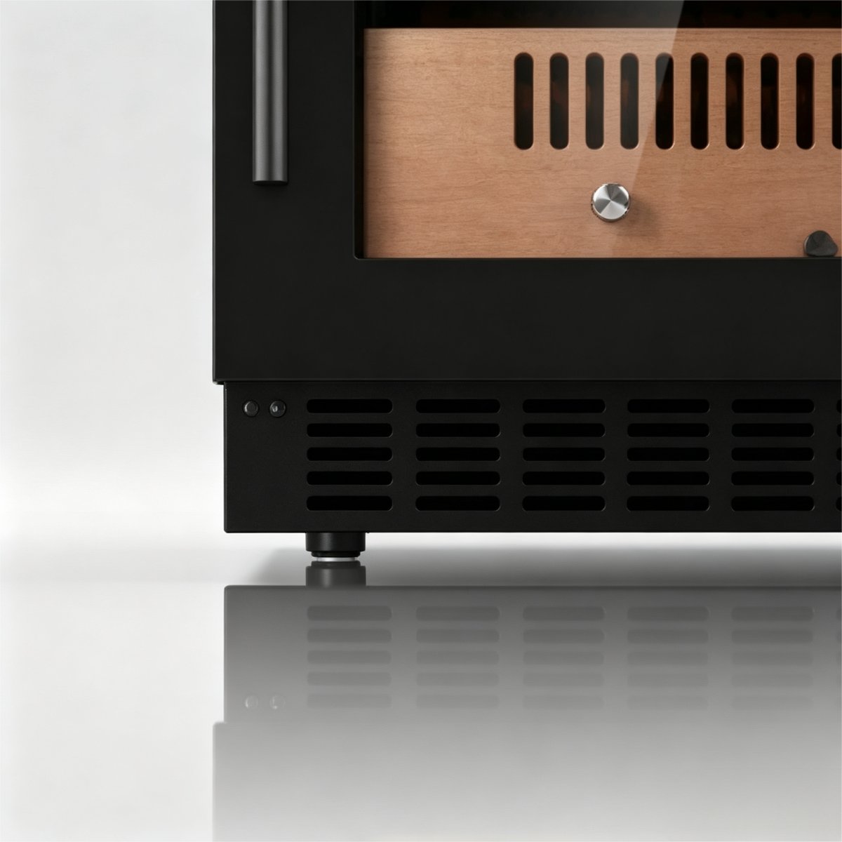 C-Dual Use Freestanding Built-in Cigar Cooler 145L Precise Temp Range 16 to 22 Degrees