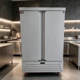 Double Door Stainless Steel Commercial Upright Refrigerator for Restaurant Hotel